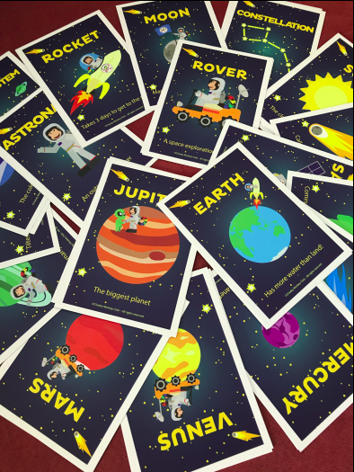 space cards